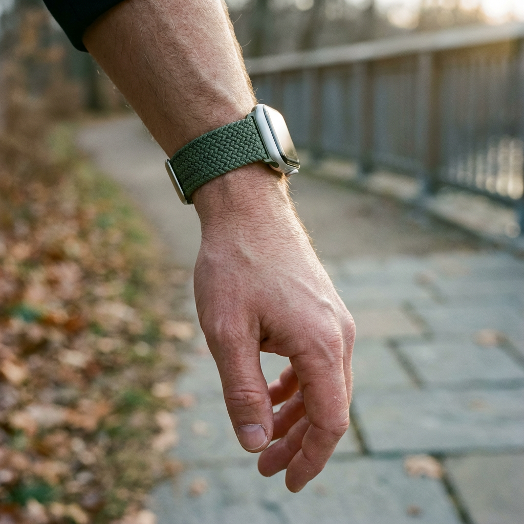 Textilarmband Weave für Apple Watch